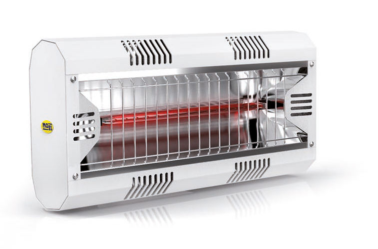 Calefactor halógeno por infrarrojo Mo-El 791LGW Hathor IP55