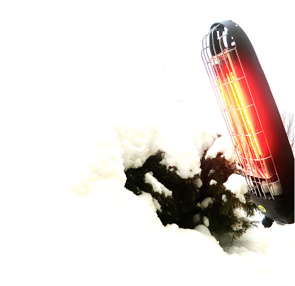 Calefactor halógeno por infrarrojo Mo-El 797 Lucciola 1200