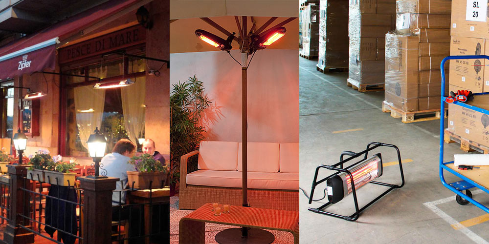 calfectores moel de infrarojos