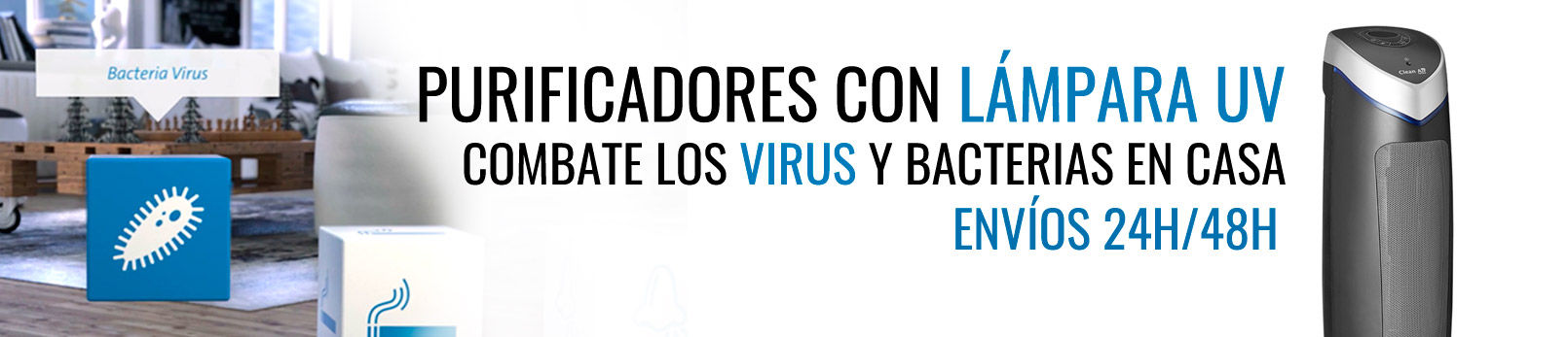 Purificadores de aire para covid