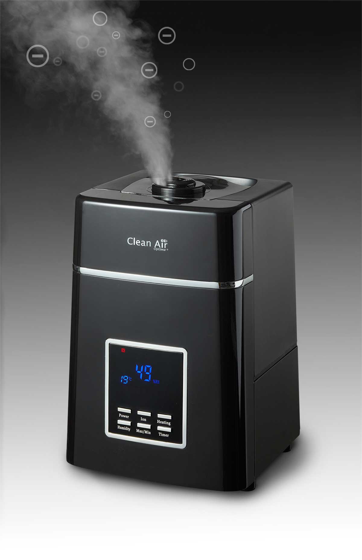 Humidificador de aire Clean Air Optim CA-604 panel de accionamiento