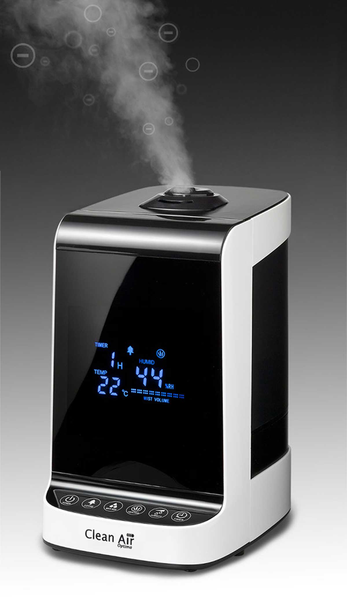 Humidificador de aire Clean Air Optim CA-605 panel de accionamiento