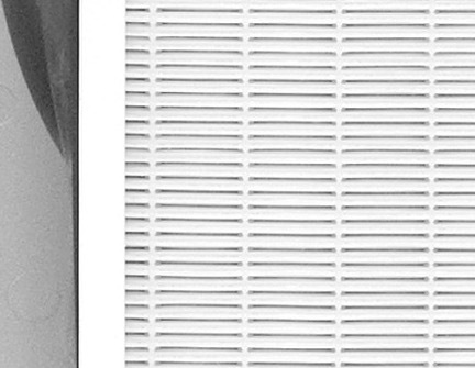 Vista de cerca del filtro HEPA para purificador de aire Comedes