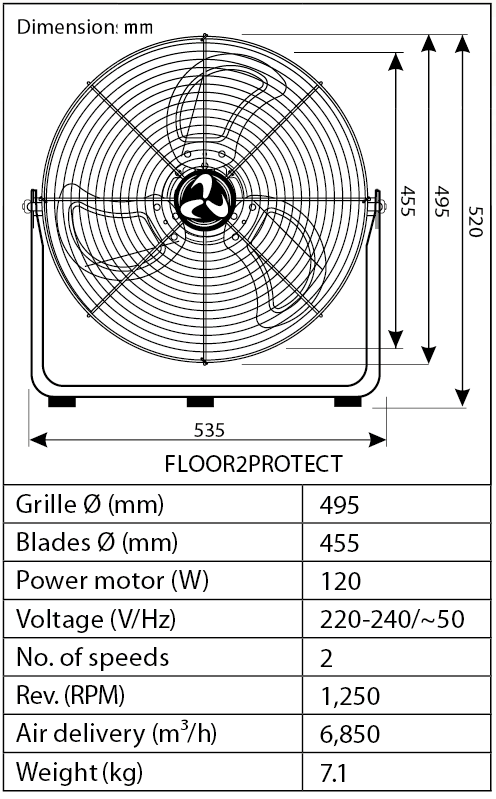 Esquema_ventilador_pie_casafan_FLOOR2PROTECT