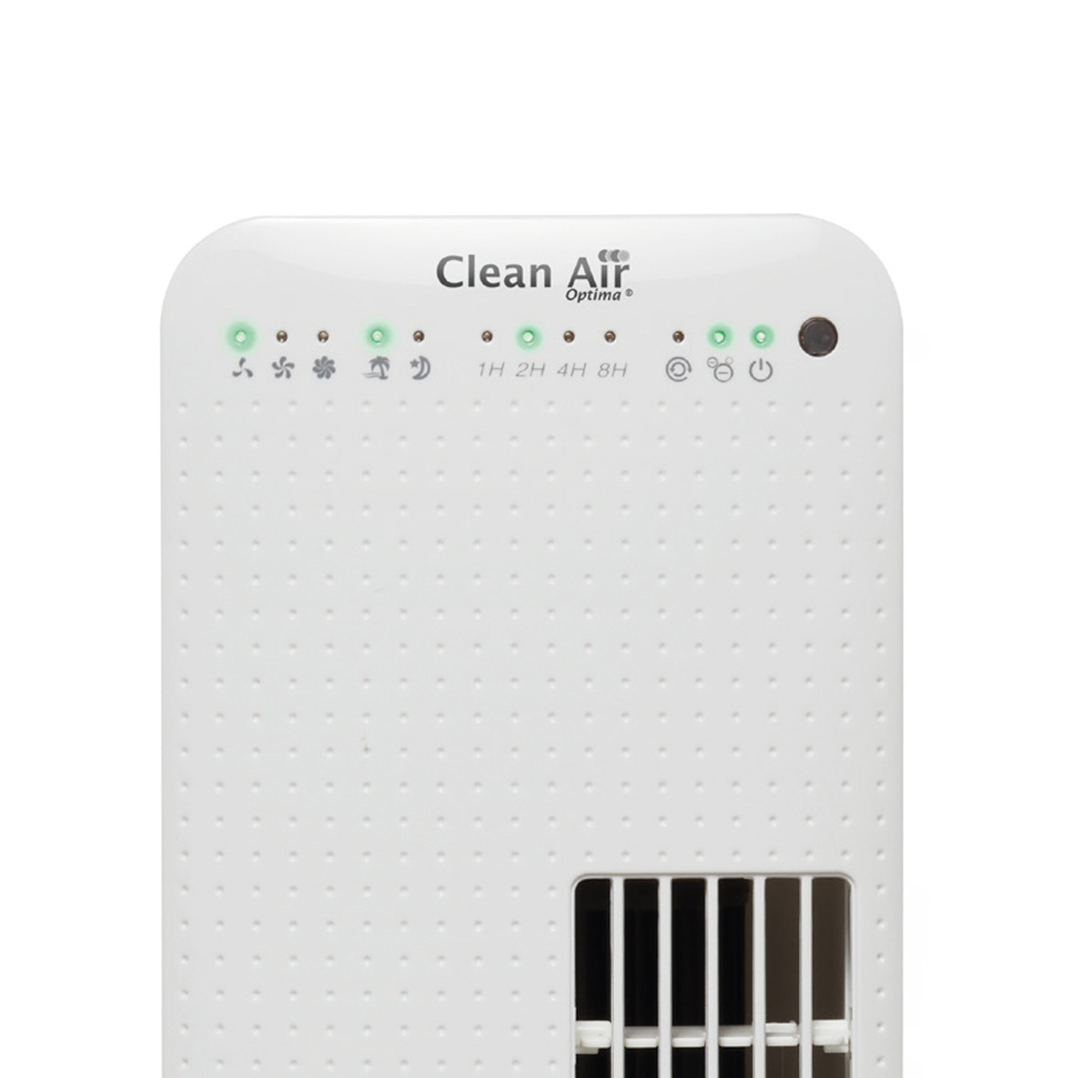 Indicadores luminisos del ventilador de pie Clean Air Optima CA-405
