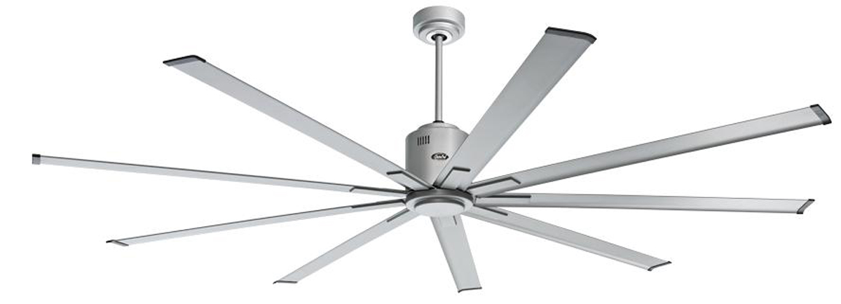 Ventilador de techo CasaFan con luz 922012 Big smooth eco nogal Ventilador de techo Casafan con luz 922012 Big smooth eco transparente