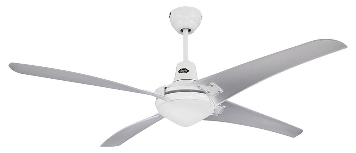 Ventilador de techo Casafan con luz 9313219 Mirage transparente