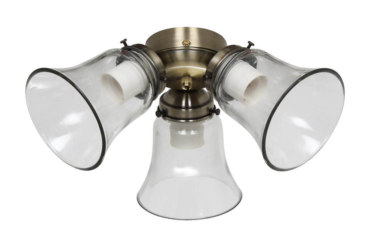 Kit de luz MA 24310 color latón antiguo