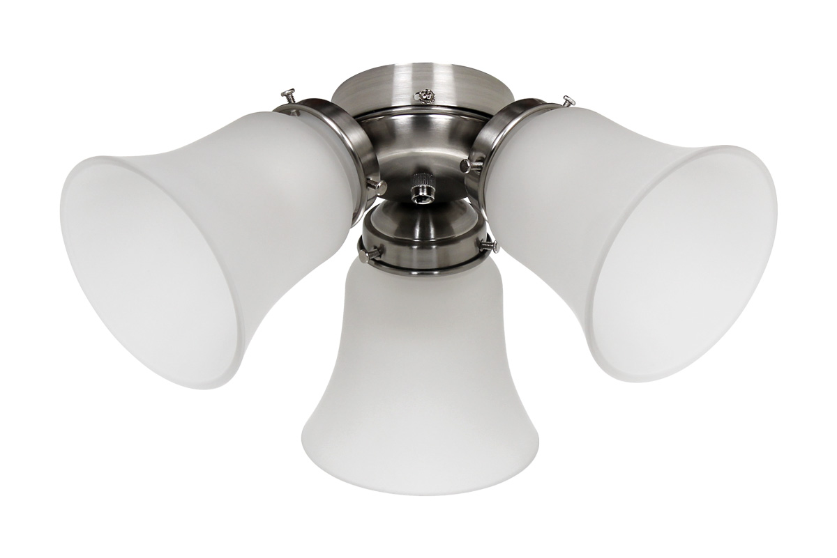 Kit de luz BN 24318 color cromo satinado